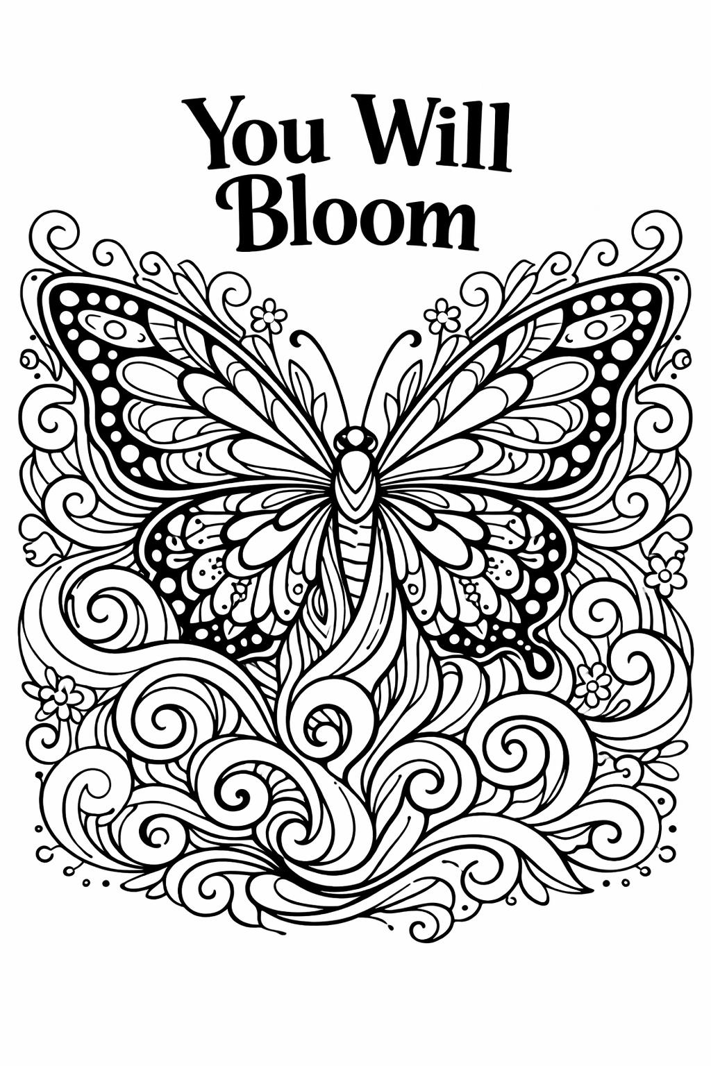 mindfulness coloring page | peaceful relaxation artwork | calming creative activity