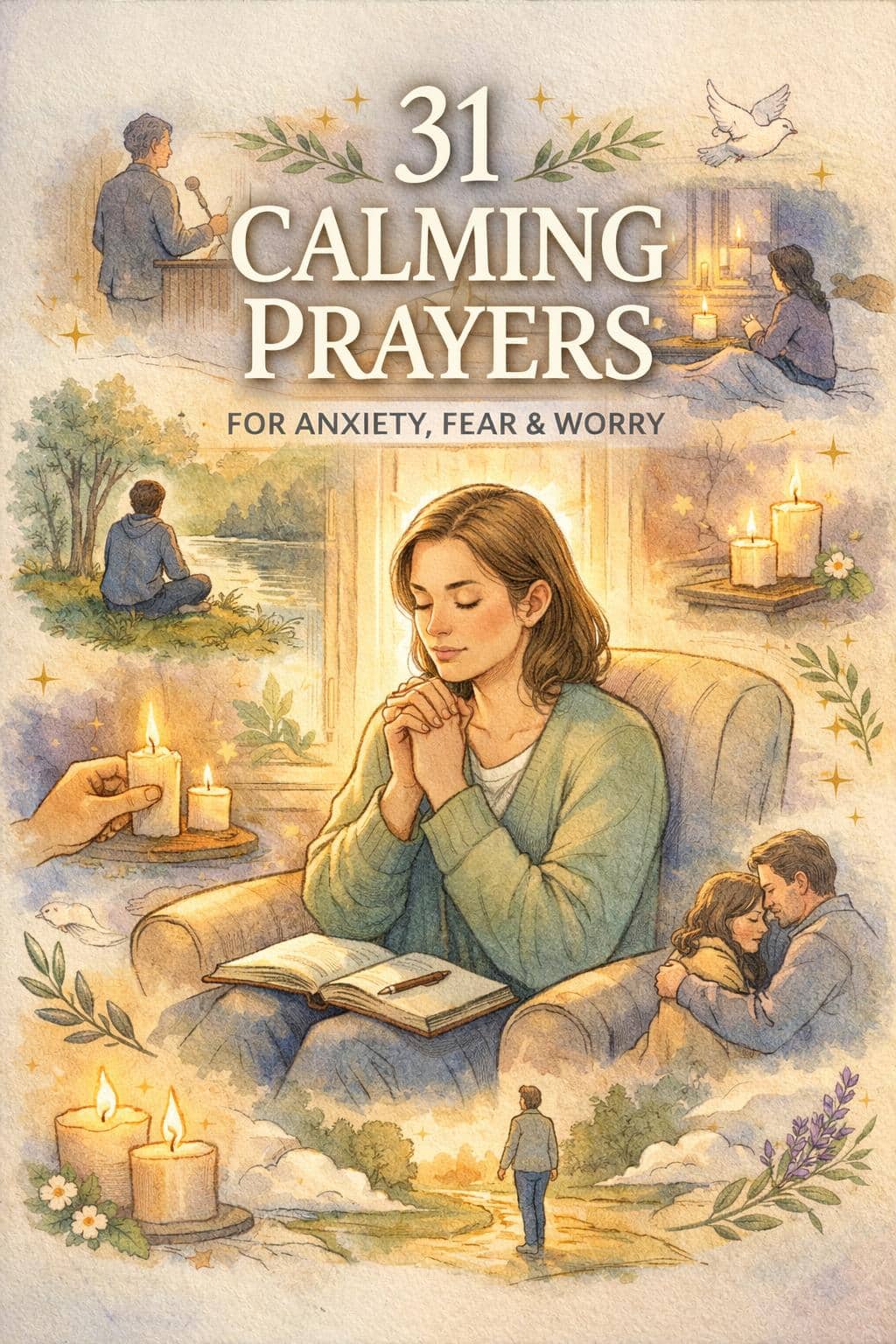 prayers for anxiety and depression | short prayer for anxiety | scripture and prayers for anxiety and panic attacks