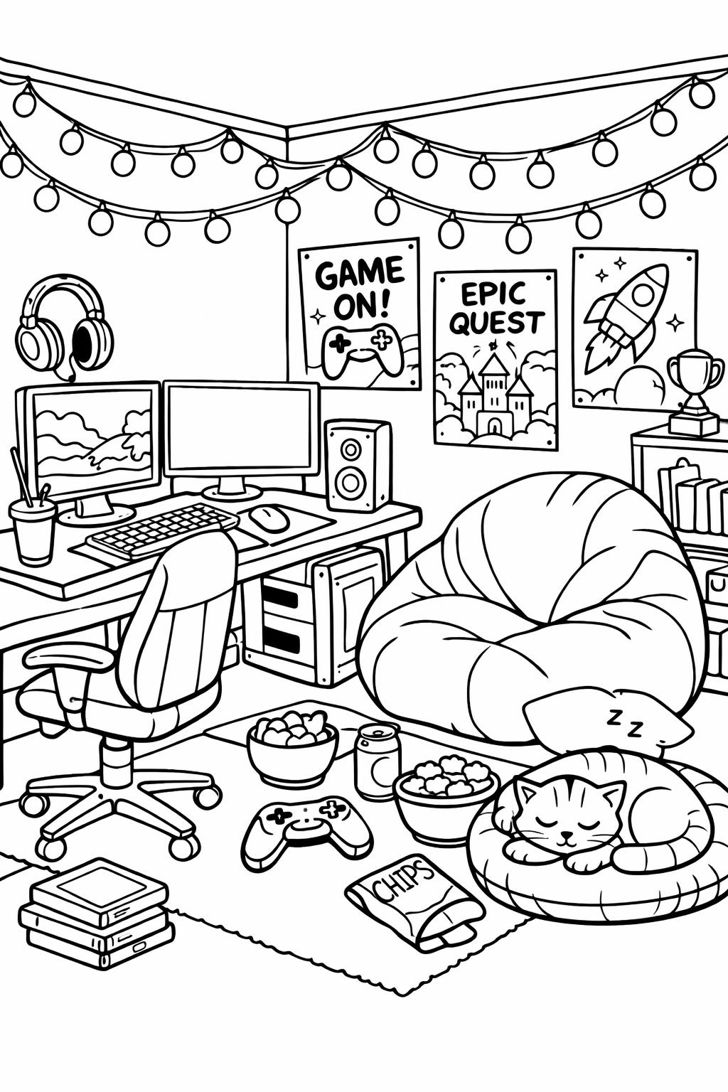 mindfulness coloring page for teens | calming stress relief artwork | relaxing printable sheet