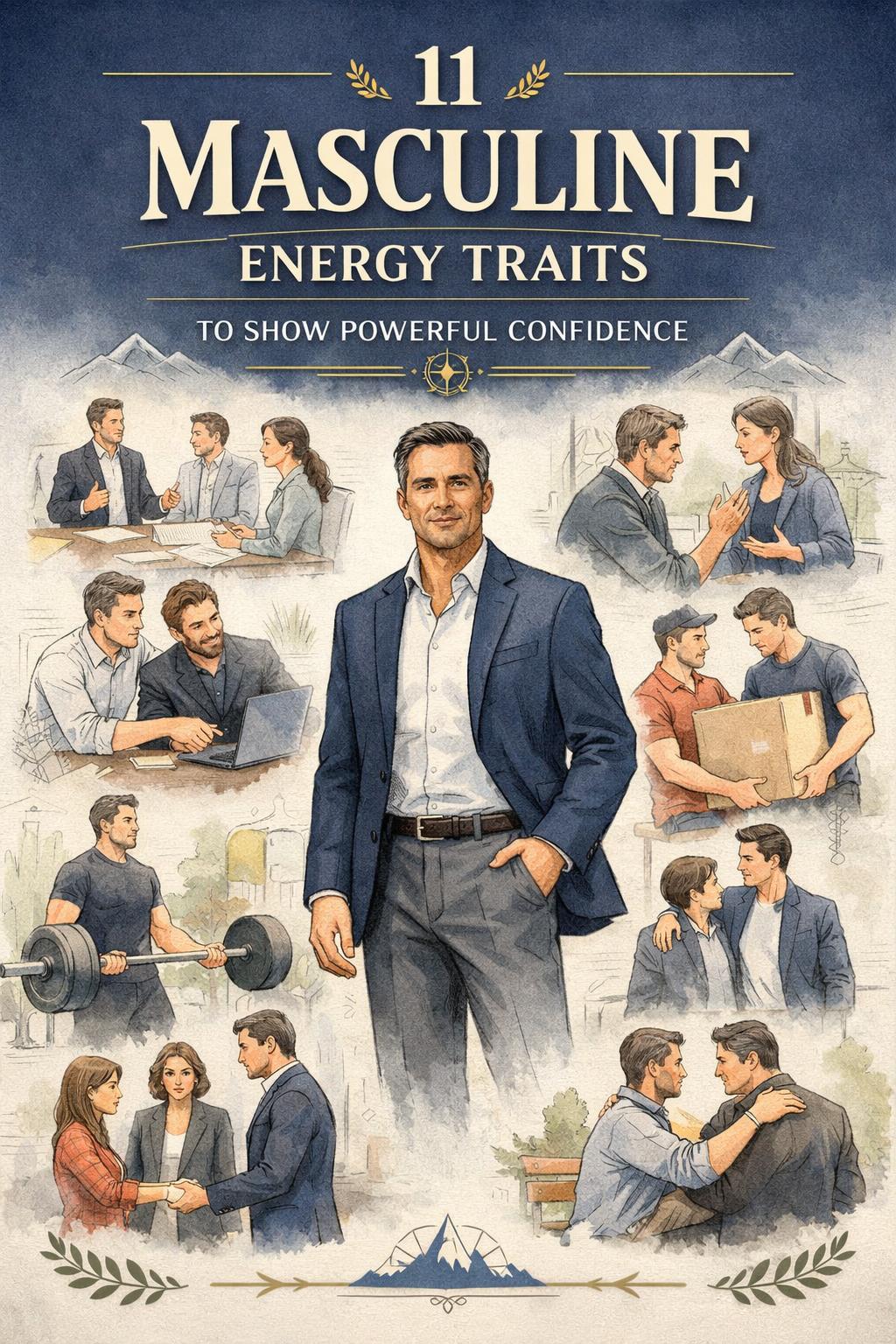 masculine energy traits | masculine energy traits in a woman | divine masculine energy traits