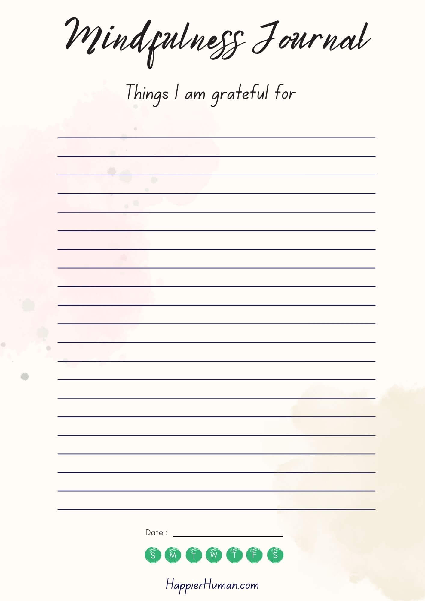 23 Printable Mindfulness Worksheets for Adults in 2024 - Happier Human