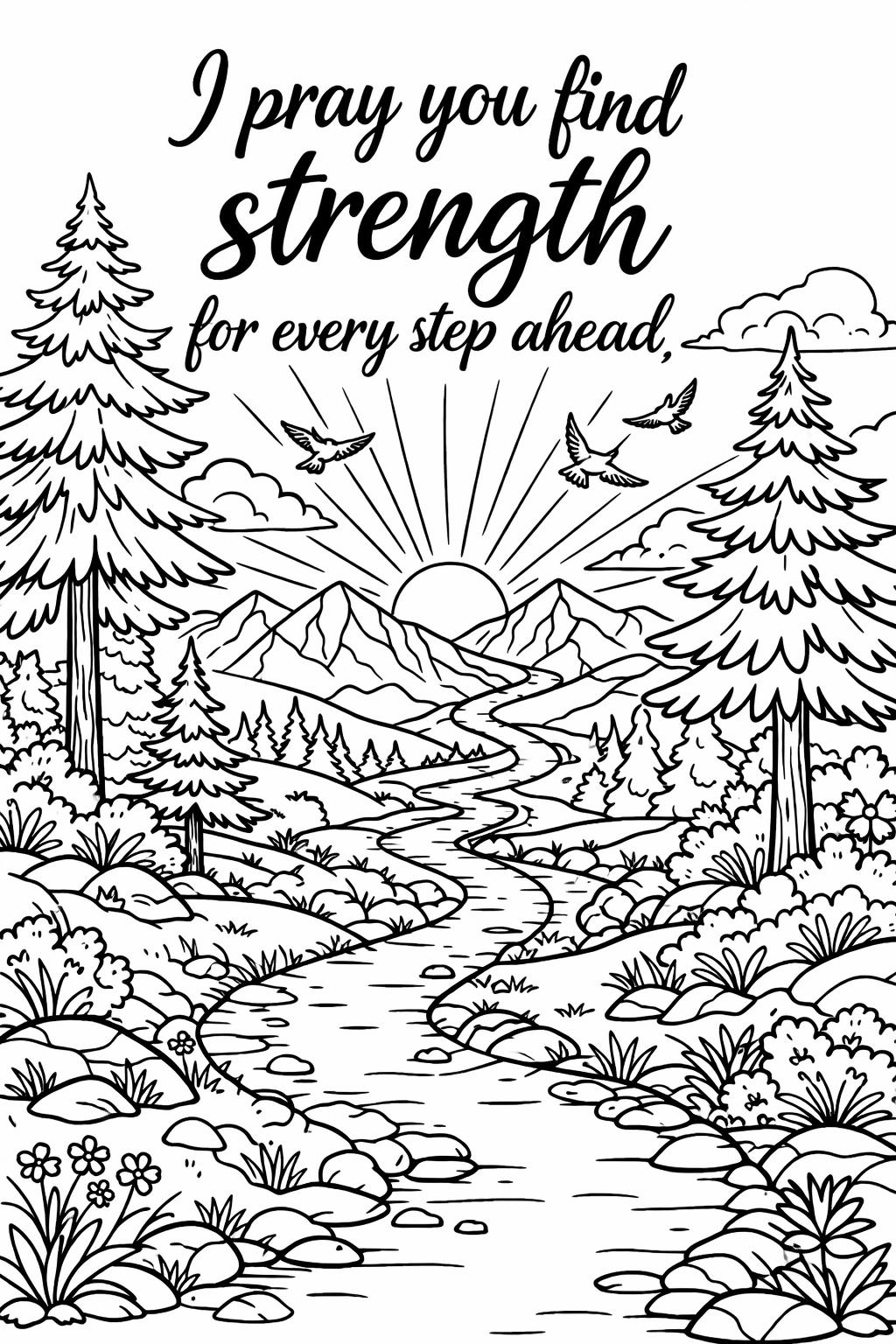 dove coloring page | peace and faith illustration | spiritual nature artwork