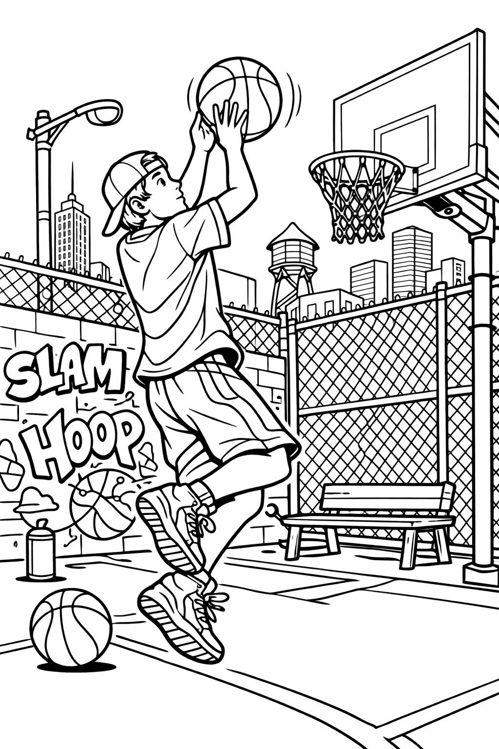 abstract coloring page for teens | creative pattern design | artistic coloring sheet