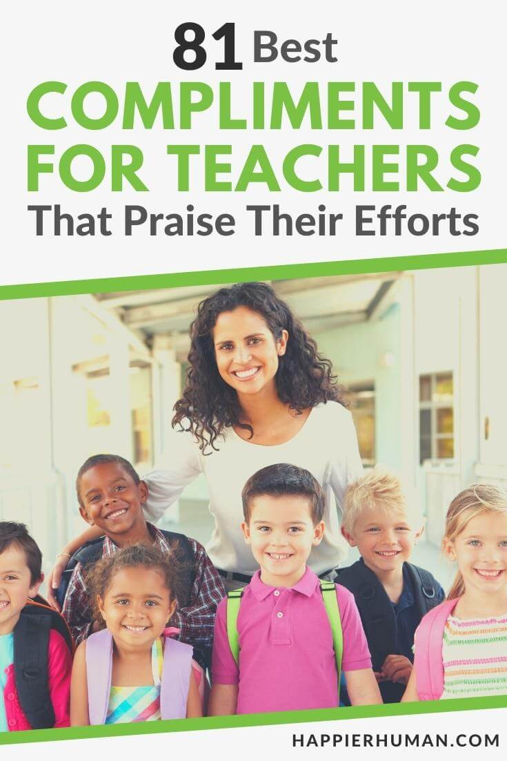 compliments for teachers | 100 compliments for a teacher | positive comments for teachers