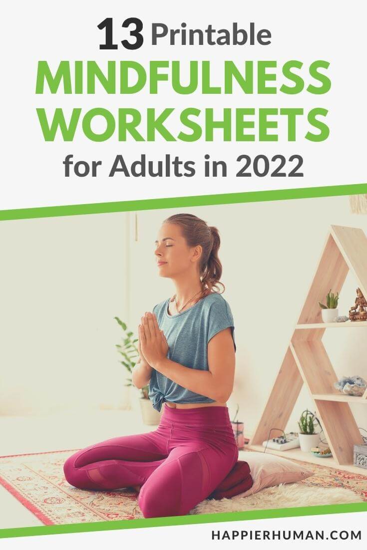 mindfulness worksheets | 300 mindfulness worksheets pdf | five mindfulness worksheets