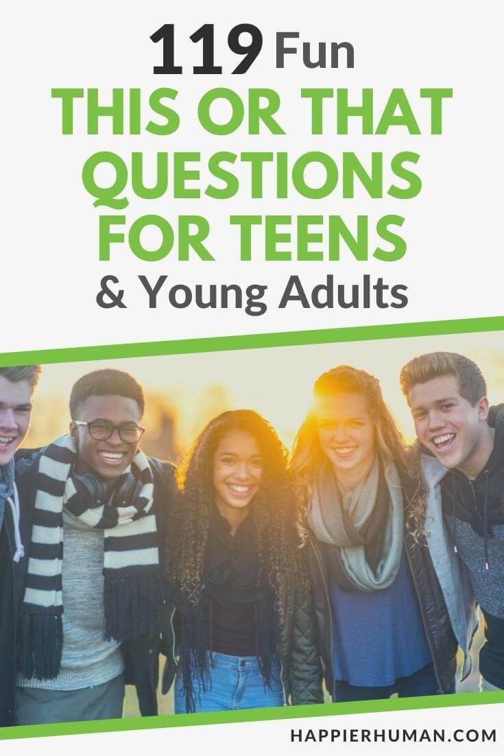 this or that questions for teens | this or that questions for teenage girl | this or that questions for high school students