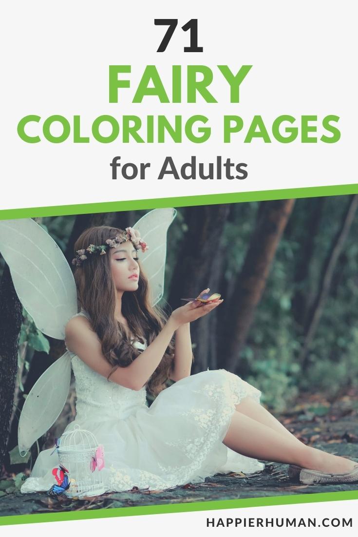 fairy coloring pages for adults | fairy coloring pages for adults pdf | fairy coloring book for adults
