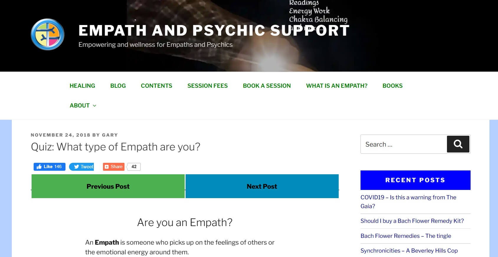 most accurate empath test | intuitive empath test free | what kind of empath am i test