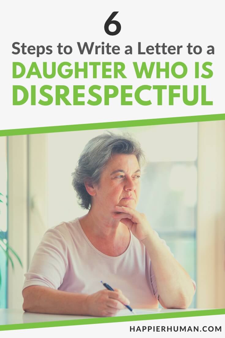 letter to daughter who is disrespectful | my daughter treats me like dirt | when a daughter hurts her mother