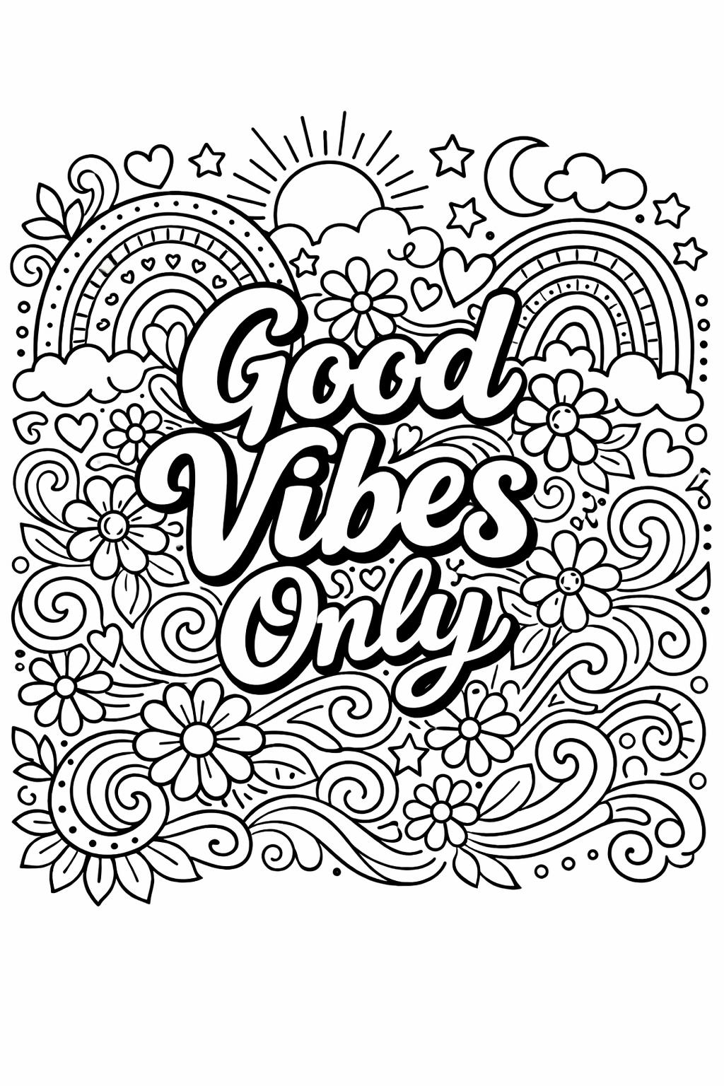 dream big quote coloring page | inspiring success message | motivational coloring sheet