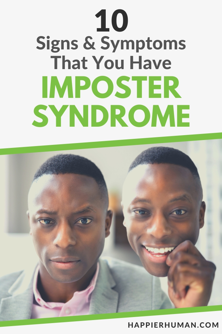 signs of imposter syndrome | imposter syndrome test | how to overcome imposter syndrome