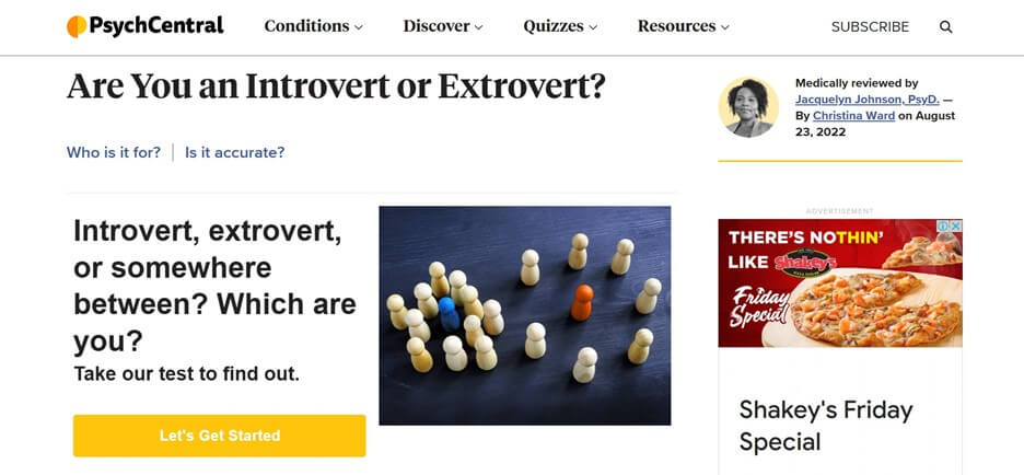 introvert, extrovert ambivert test pdf | introvert-extrovert test for students | am i an introvert quiz