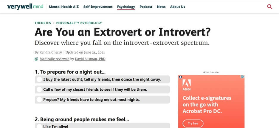 introvert extrovert test free | introvert extrovert test for students | introvert extrovert ambivert test pdf