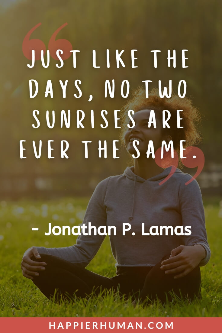 sunrise love quotes