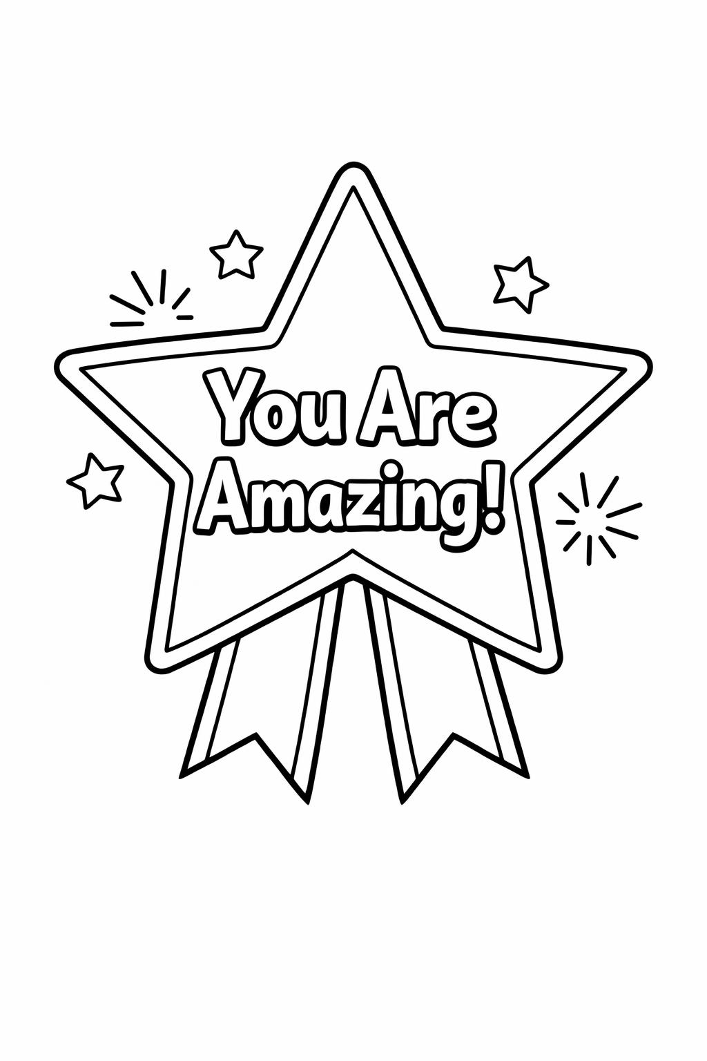 Keep Smiling coloring page | Kids positive printable | Motivational coloring sheet