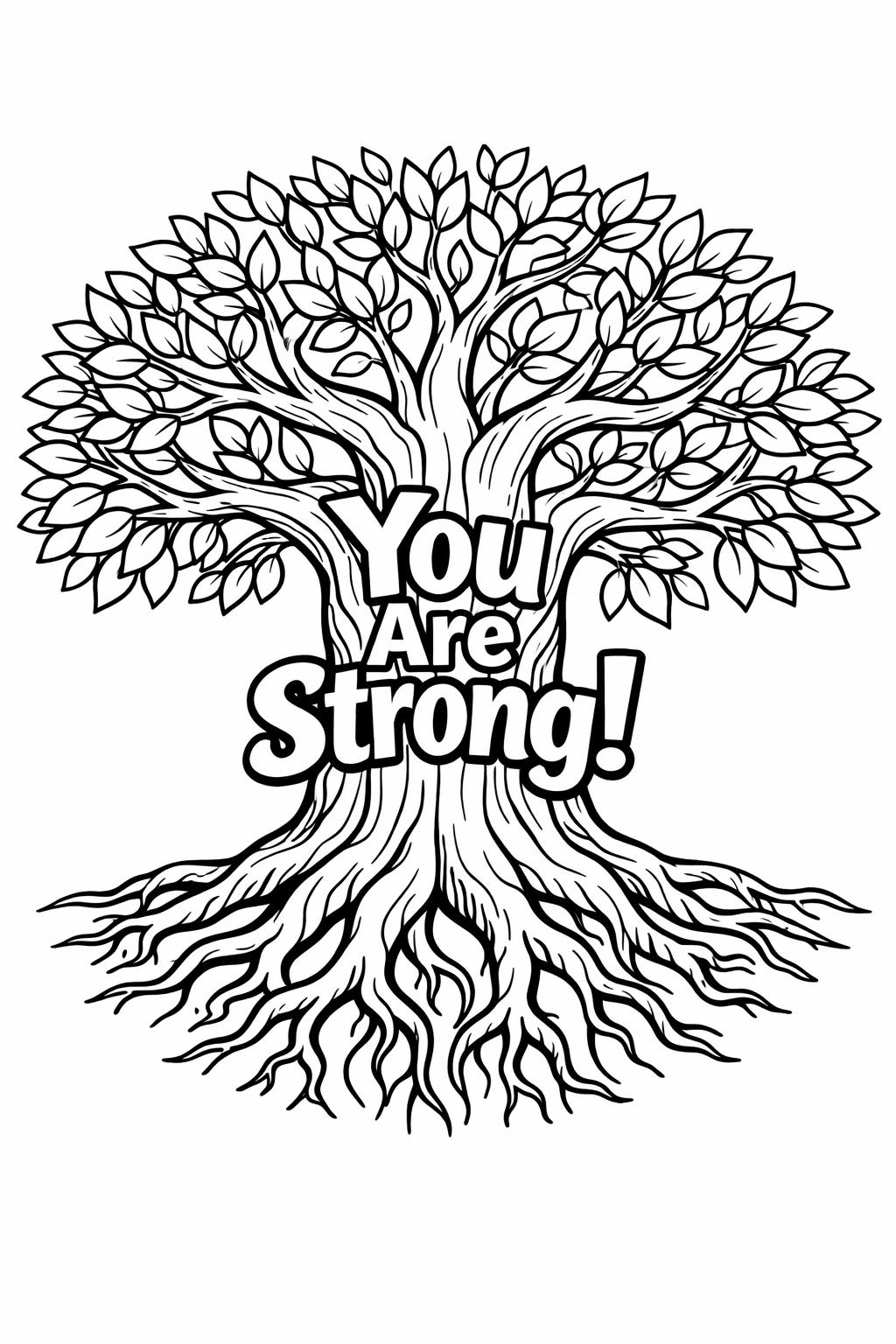 You Are Amazing coloring page | Positive kids coloring sheet | Motivational printable for kids
