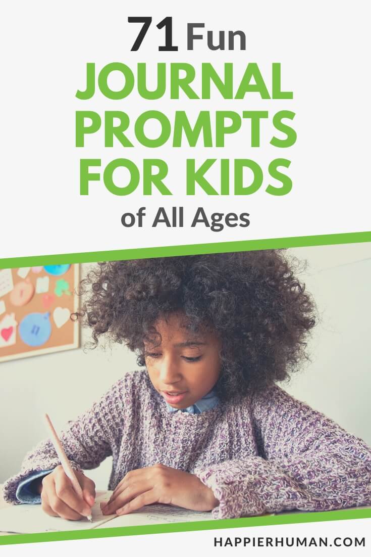 journal prompts for kids | social emotional journal prompts for elementary students | mindfulness journal prompts for students