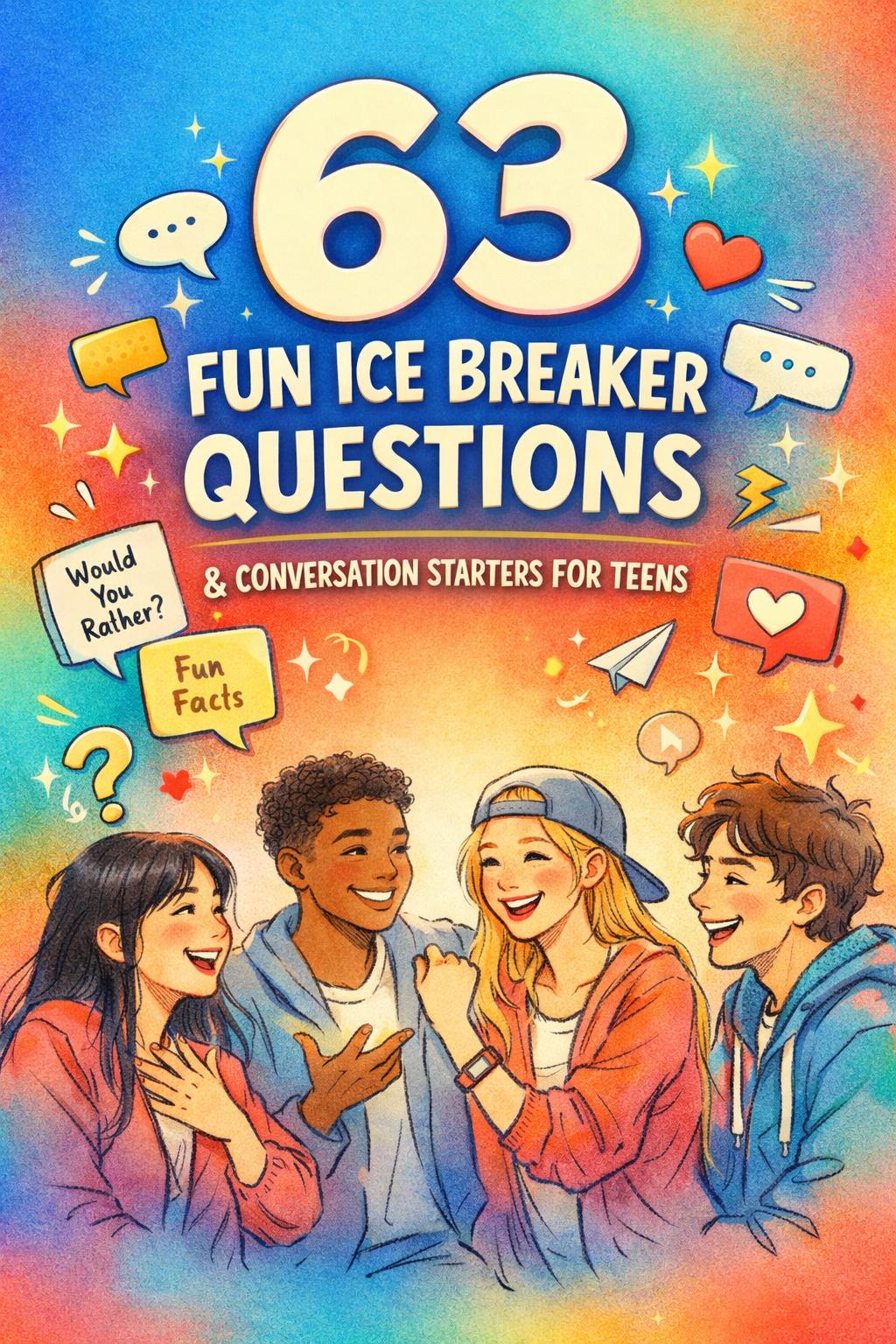 ice breakers for teens | ice breakers for young adults | ice breaker games for high schoolers