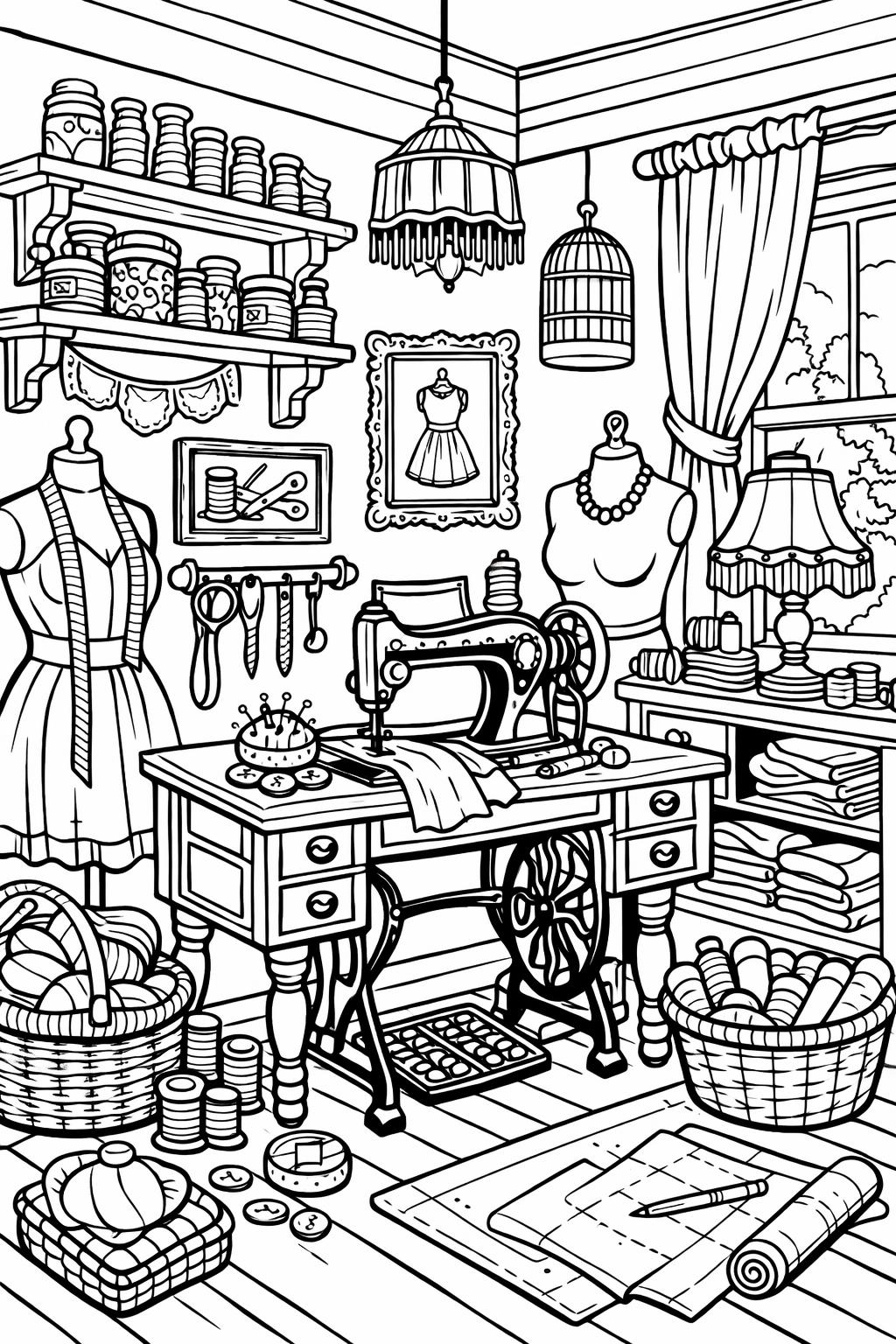 mandala adult coloring page | geometric mandala design | relaxing circular pattern coloring