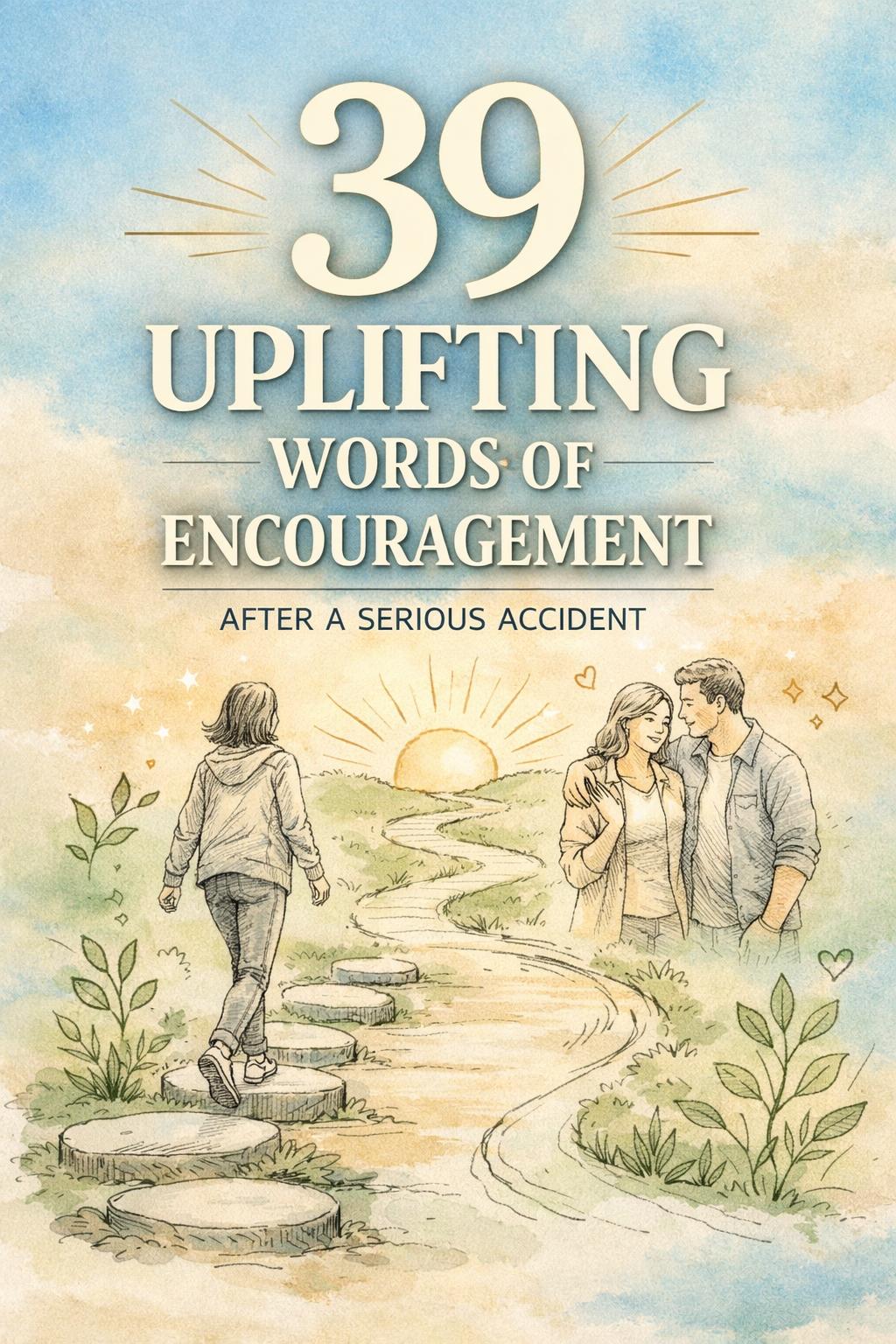 words of encouragement after an accident | what to say to a friend after an accident | i am so sorry to hear about your injury