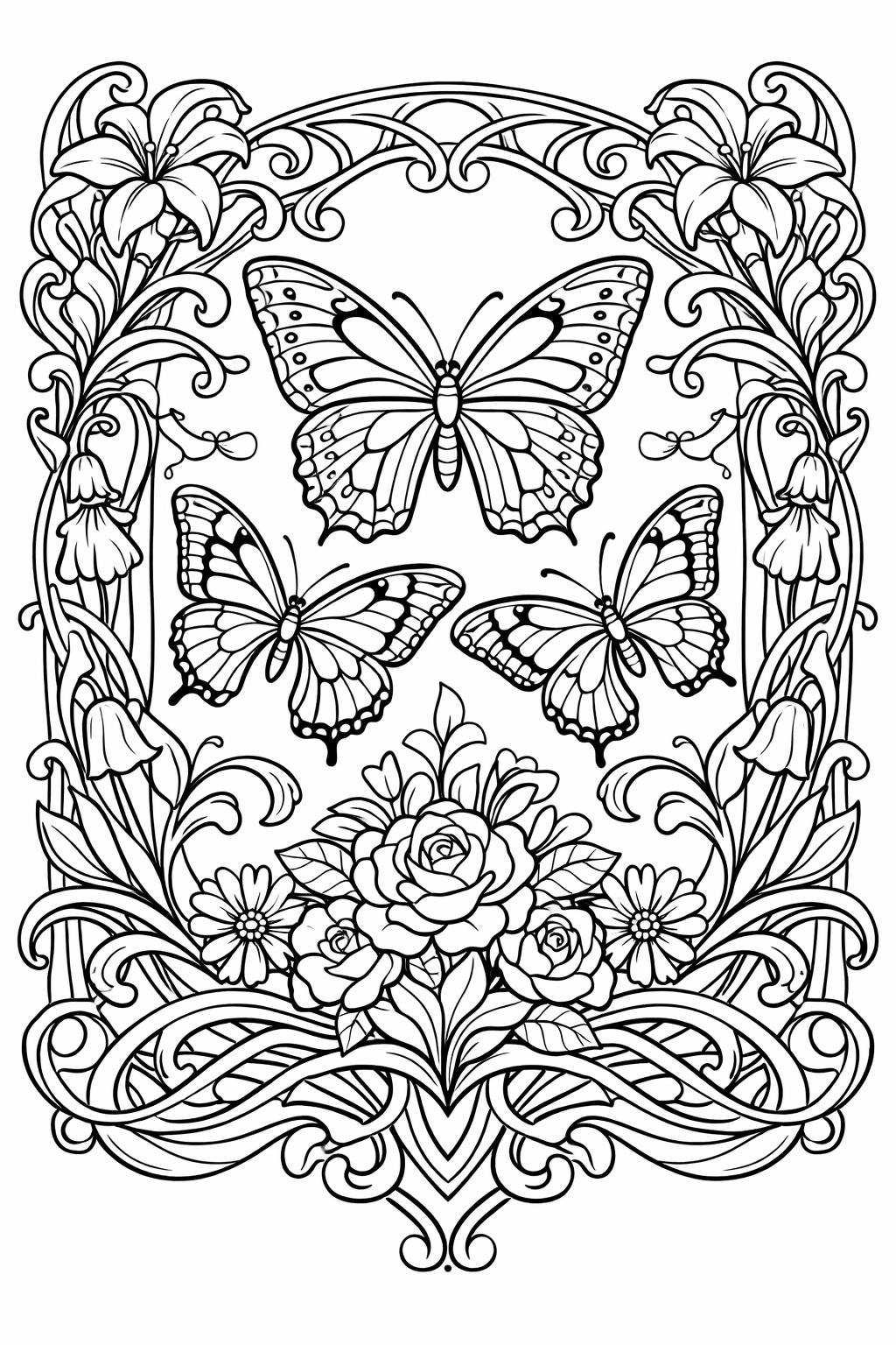 aesthetic mandala coloring page | detailed artistic pattern | relaxing creative artwork