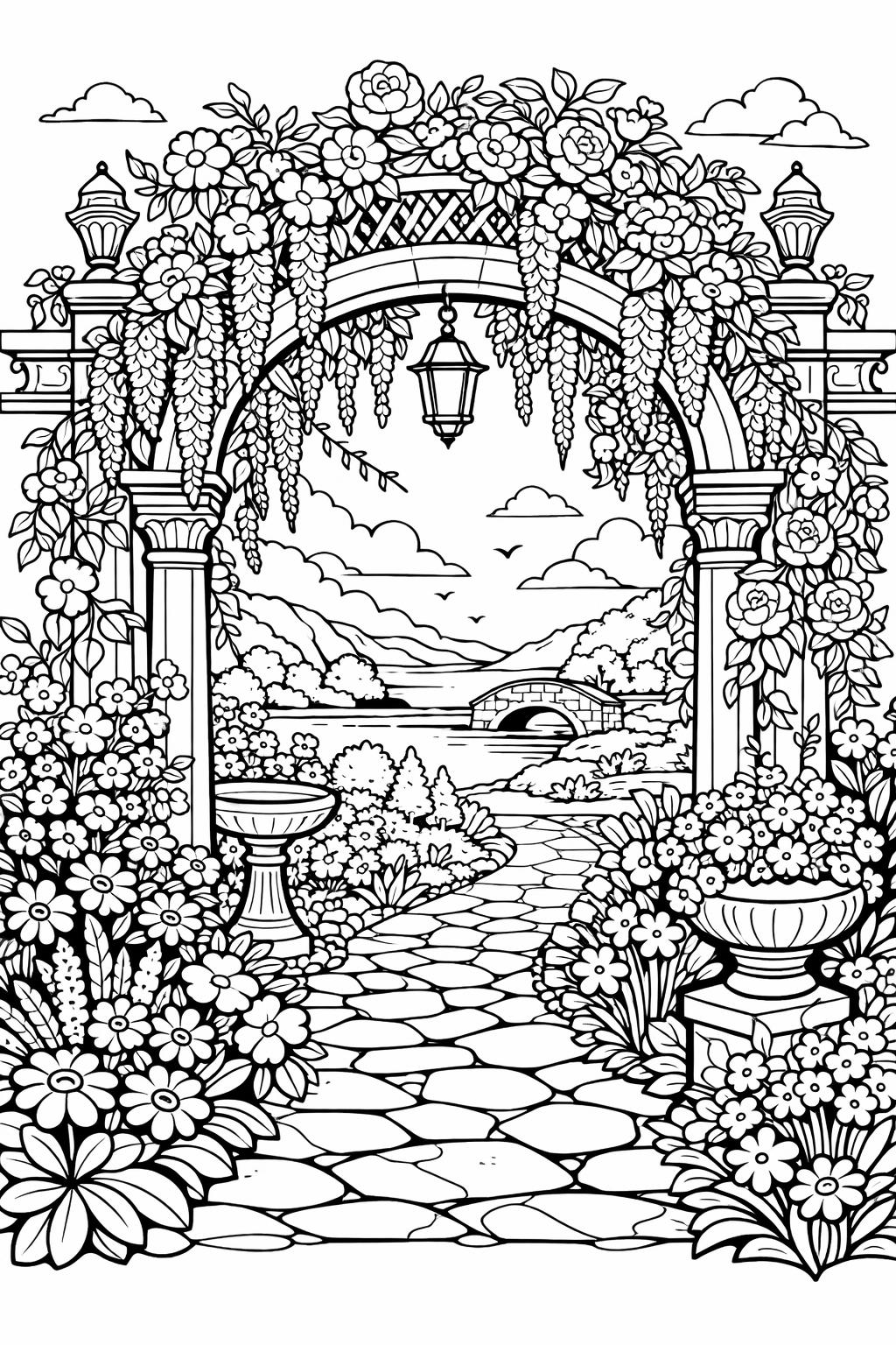 celestial aesthetic coloring page | moon and stars design | dreamy cosmic artwork