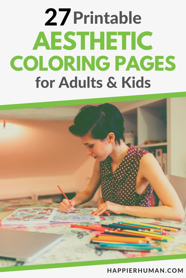 aesthetic coloring pages | coloring pages | color pages