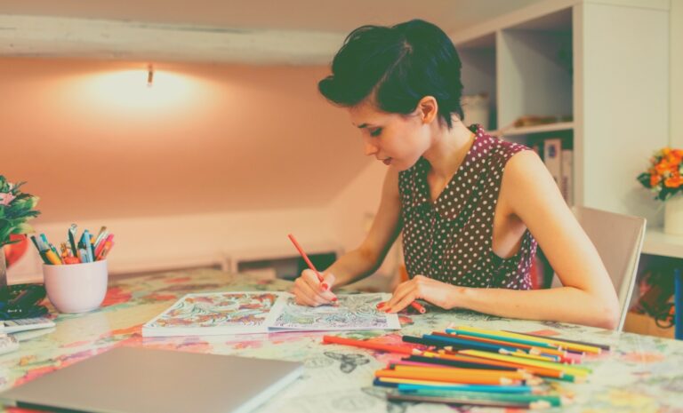 27 Printable Aesthetic Coloring Pages For Adults Kids Happier Human