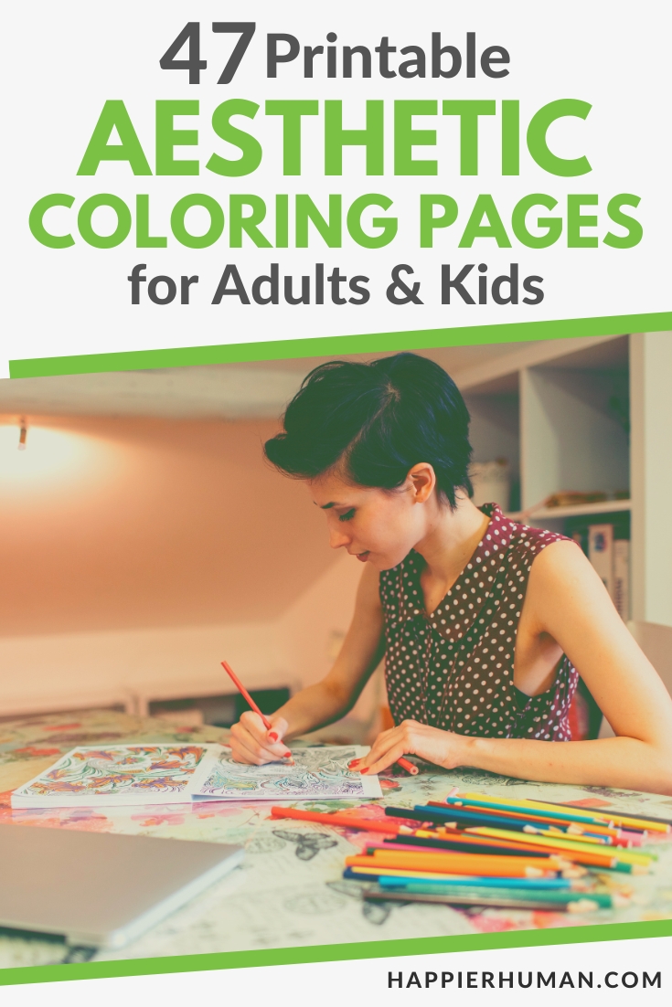 aesthetic coloring pages | coloring pages | color pages