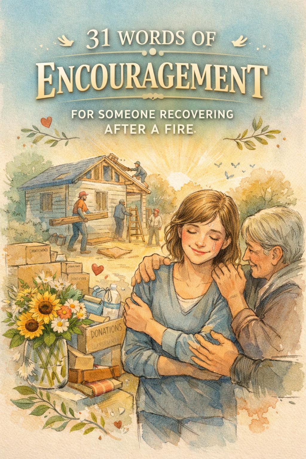 words of encouragement after a fire | fire quotes | fire sayings