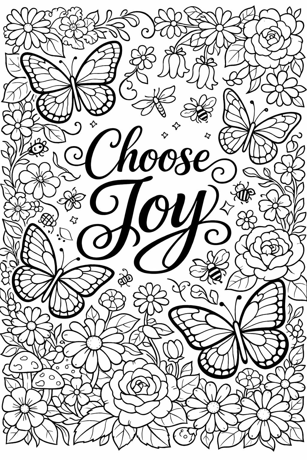 self love coloring page | empowering inspirational message | positive creative design