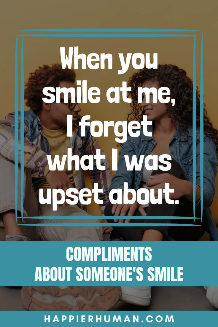 beautiful compliments for smiles | smile compliments | smile pickup lines