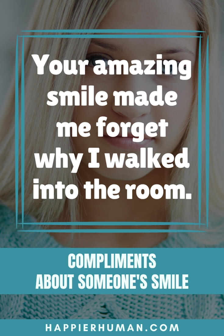 ways to compliment a girl's smile | smile pickup lines | beautiful smile