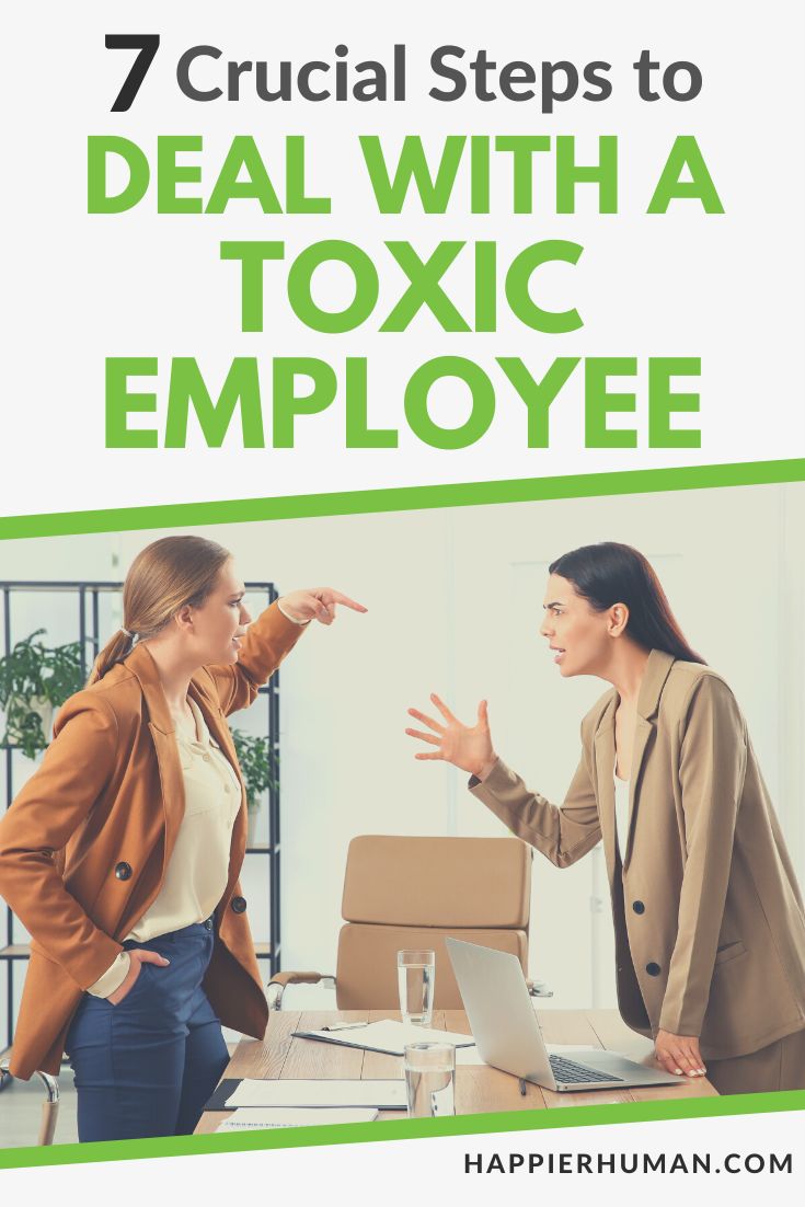 how to deal with toxic employee | managing toxic employees in the workplace | addressing toxic behavior among staff