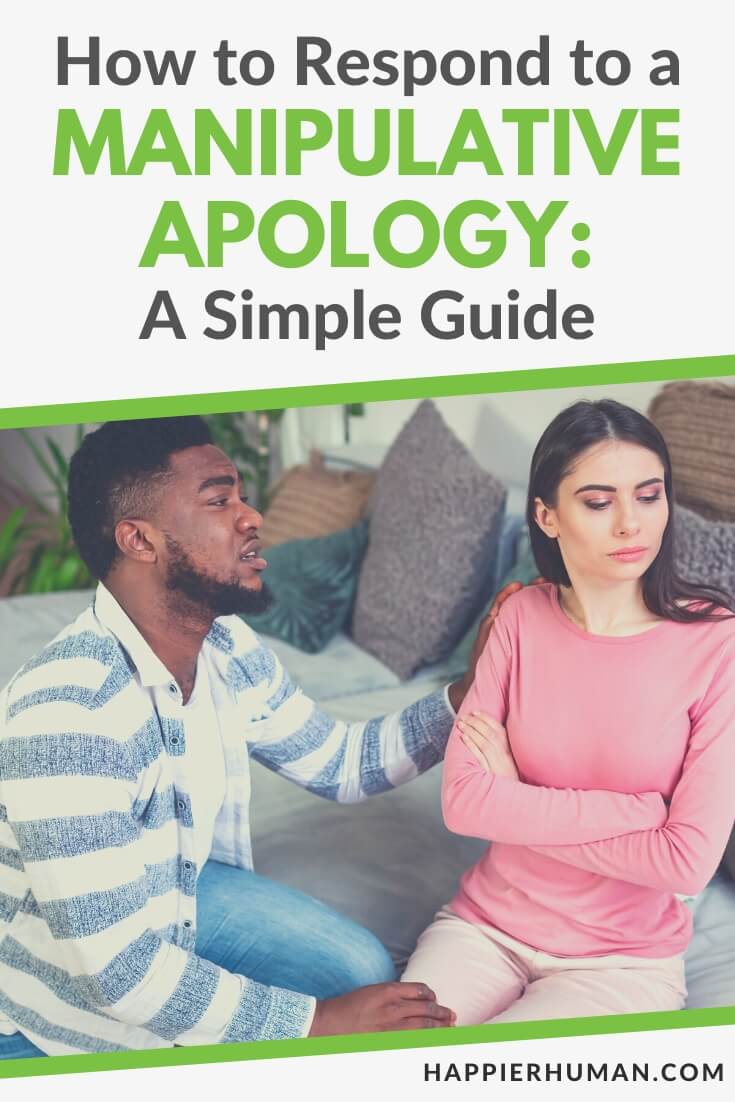 manipulative apology | apologies | manipulation