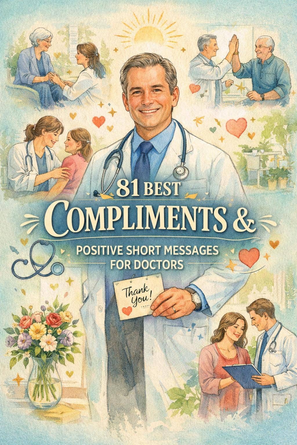 best compliments for doctors | thank you doctors | thank you doctor