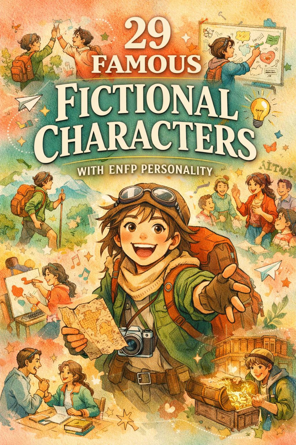 enfp fictional characters | enfp anime characters | female enfp fictional characters