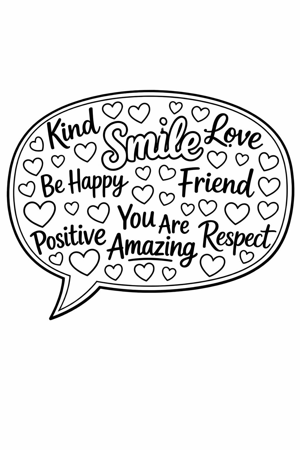 kindness coloring pages pdf free | kindness coloring pages for preschoolers | choose kindness coloring pages