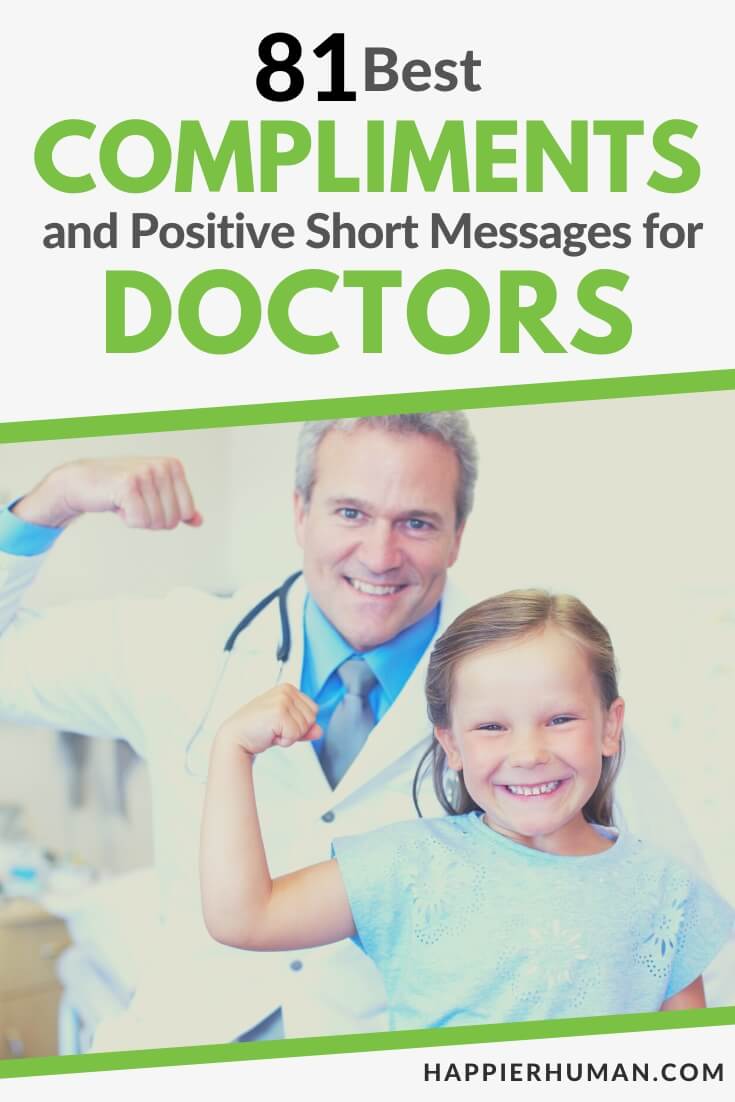 best compliments for doctors | thank you doctors | thank you doctor