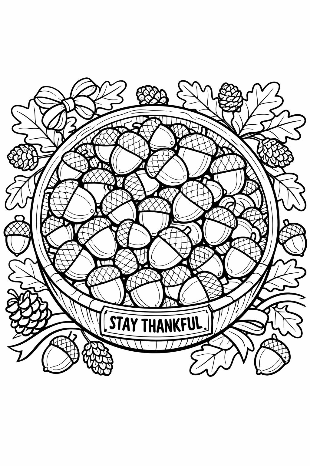 free Thanksgiving coloring pages | adult printable coloring sheets | relaxing Thanksgiving activity