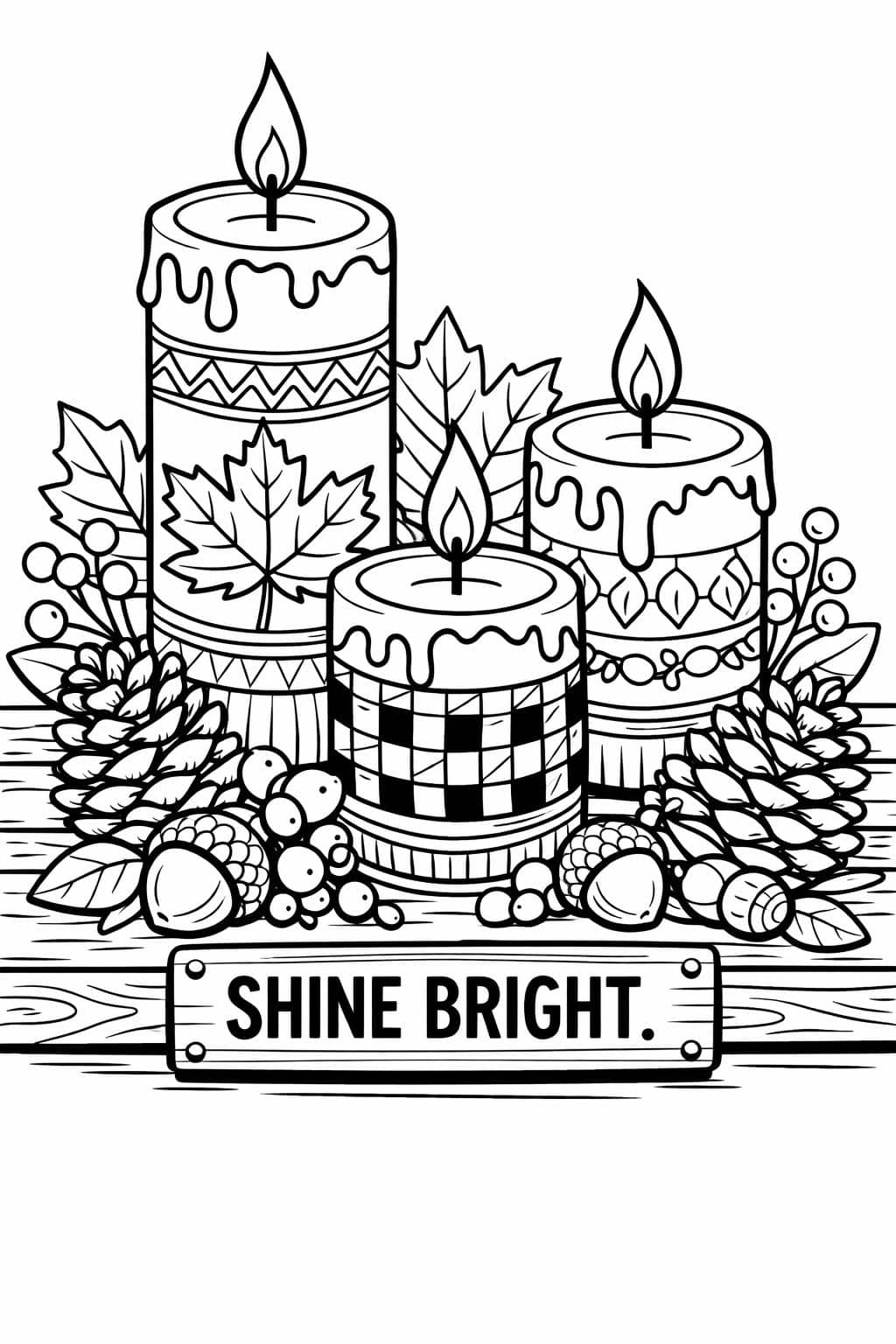 printable Thanksgiving coloring pages | adult coloring book pages | festive fall activity