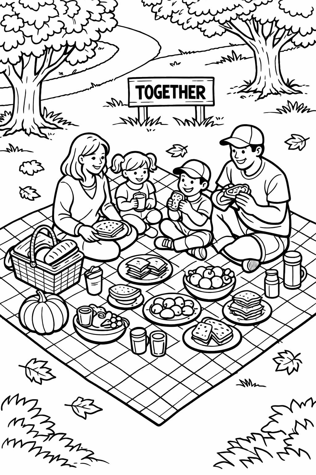 Thanksgiving mandala coloring page | intricate adult coloring sheet | relaxing holiday art