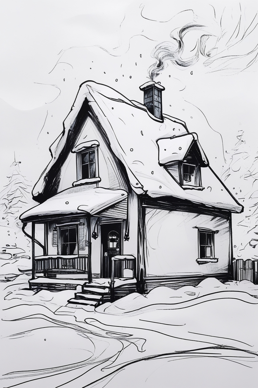 Enjoy the serene beauty of a snowy retreat with this cabin in winter coloring page! Perfect for both adults and kids, this detailed printable captures the cozy charm of a cabin surrounded by a peaceful winter landscape. Ideal for winter relaxation, mindfulness, and festive creative fun.Winter Coloring Pages | Winter Activities | Adult Coloring Pages | Kids Coloring Pages | Cabin Coloring Page | Winter Scene Coloring | Holiday Printable | Seasonal Coloring | Cozy Winter Art | Printable Coloring Sheet | Winter Fun