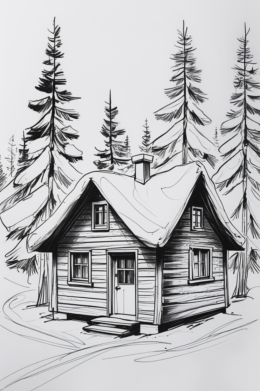 Escape into a peaceful winter retreat with this cabin in the woods coloring page! Perfect for adults and kids alike, this detailed printable captures the cozy charm of a snowy forest scene, offering a relaxing and creative winter activity. Ideal for stress relief, mindfulness, and seasonal fun.Winter Coloring Pages | Winter Activities | Adult Coloring Pages | Kids Coloring Pages | Cabin Coloring Page | Winter Scene Coloring | Holiday Printable | Seasonal Coloring | Cozy Winter Art | Printable Coloring Sheet | Winter Fun | Nature Coloring