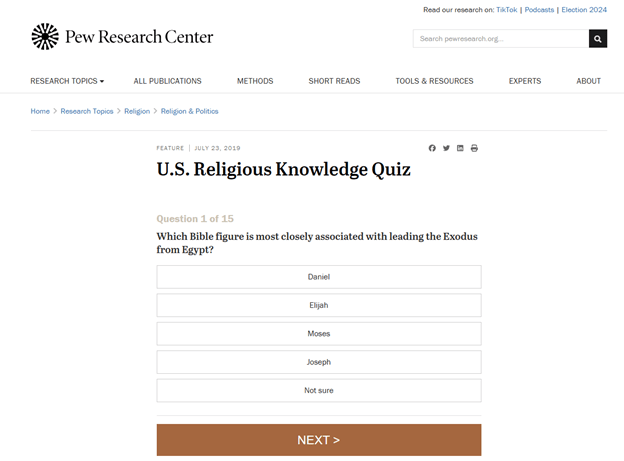 religious values tests | religious values | religious values test