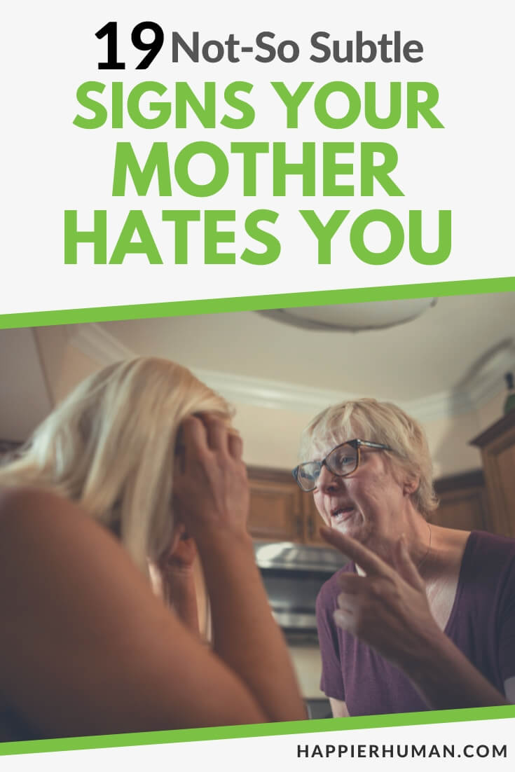 signs your mother hates you | how to tell if your mother hates you | your mother hates you