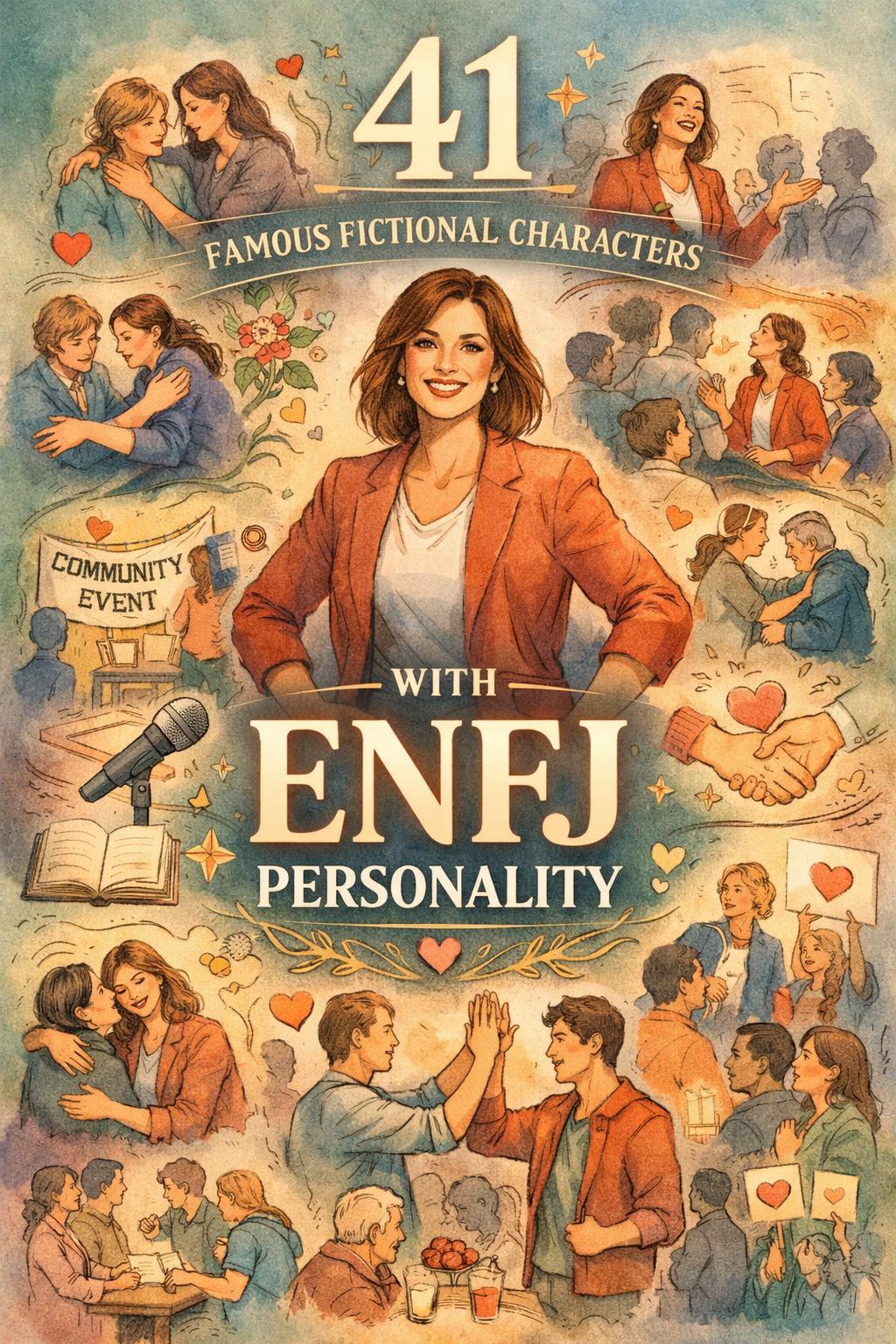 fictional characters ENFJ | enfj | enfj a personality
