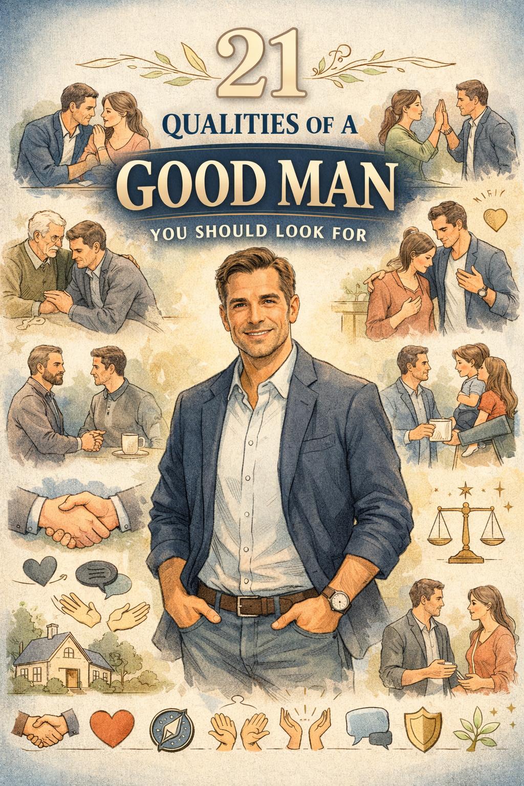 qualities of a good man | what are 5 qualities of a good man | 100 qualities of a good man