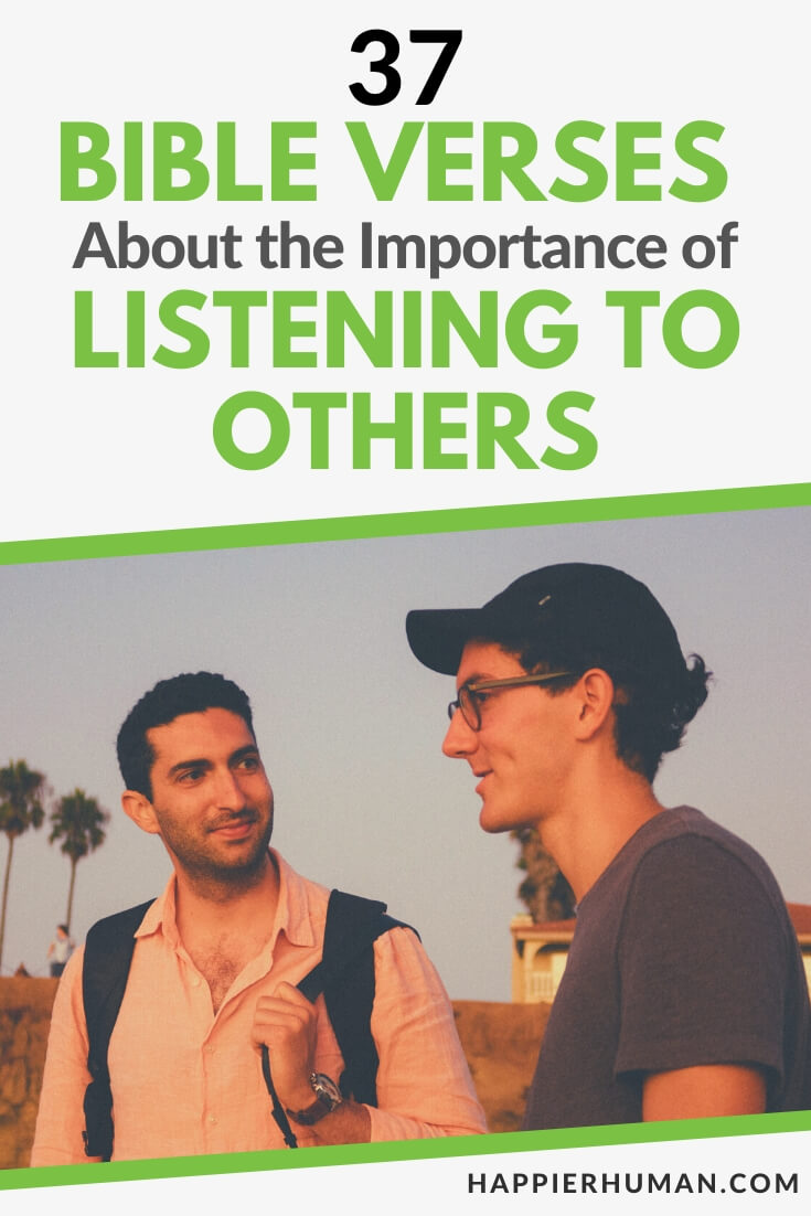 37 Bible Verses About the Importance of Listening to Others Happier Human