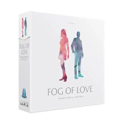Hush Hush Projects Fog of Love Board Game Male-Female Cover Multicolor